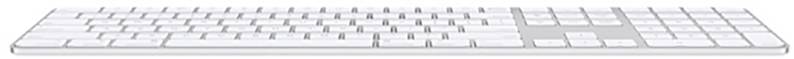 Apple Magic Keyboard Touch ID Num Key Bluetooth® Tastatur US-Englisch, QWERTY Weiß Wiederaufladbar-1