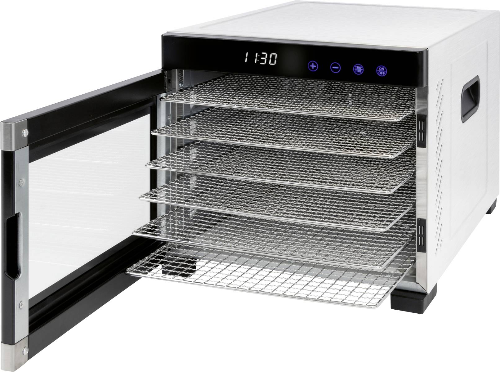 ProfiCook PC-DR 1218 Edelstahl-Dörrautomat, inkl. 6 Edelstahl-Ablagegitter-2
