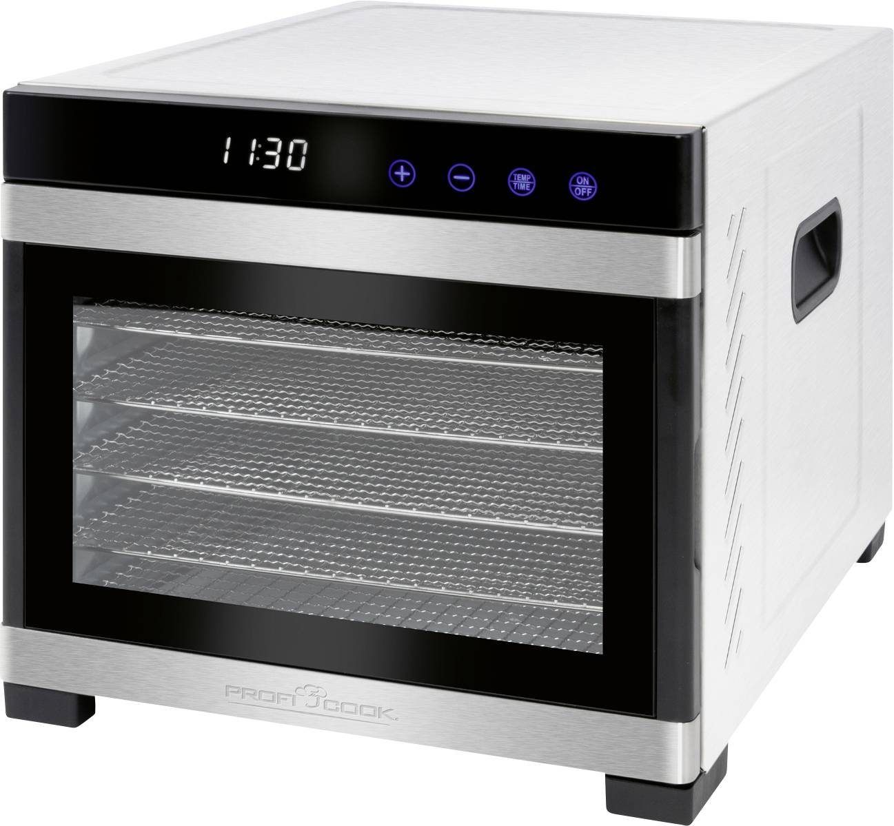 ProfiCook PC-DR 1218 Edelstahl-Dörrautomat, inkl. 6 Edelstahl-Ablagegitter-4