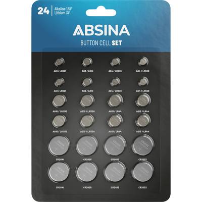 Absina  Knopfzellen-Set     1 St.