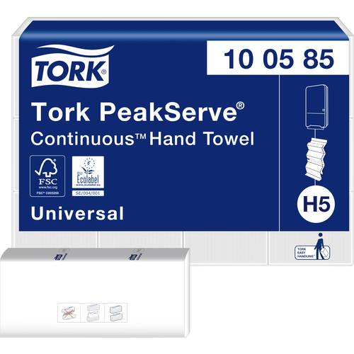 TORK 100585 PeakServe® Papierhandtücher (L x B) 22.5 cm x 20.1 cm Weiß 4920 St.