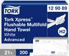 TORK 129089 Xpress® Papierhandtücher (L x B) 24 cm x 21.3 cm Weiß 21 St.