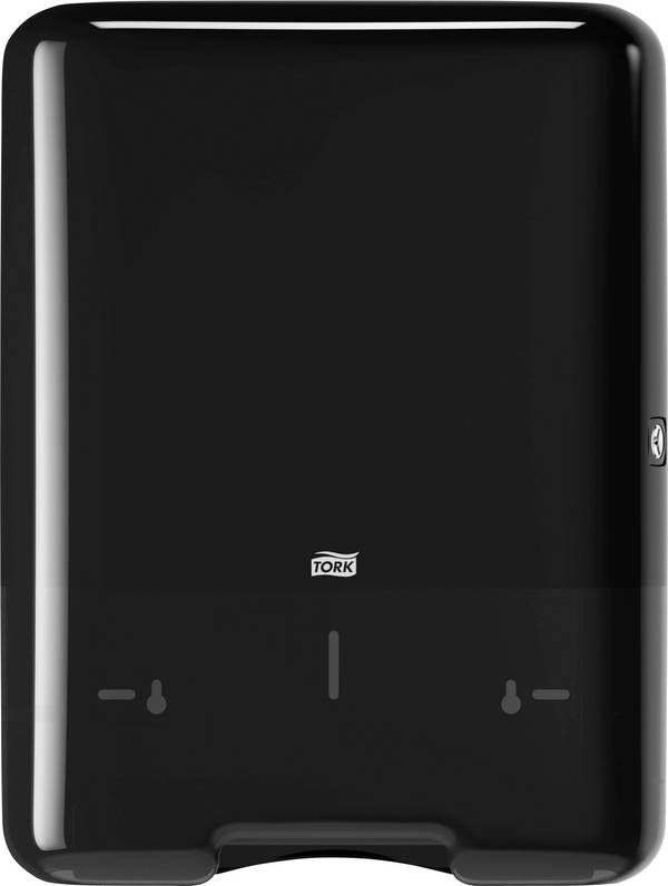 TORK 553008 Elevation Handtuchspender Kunststoff Schwarz 1 St.
