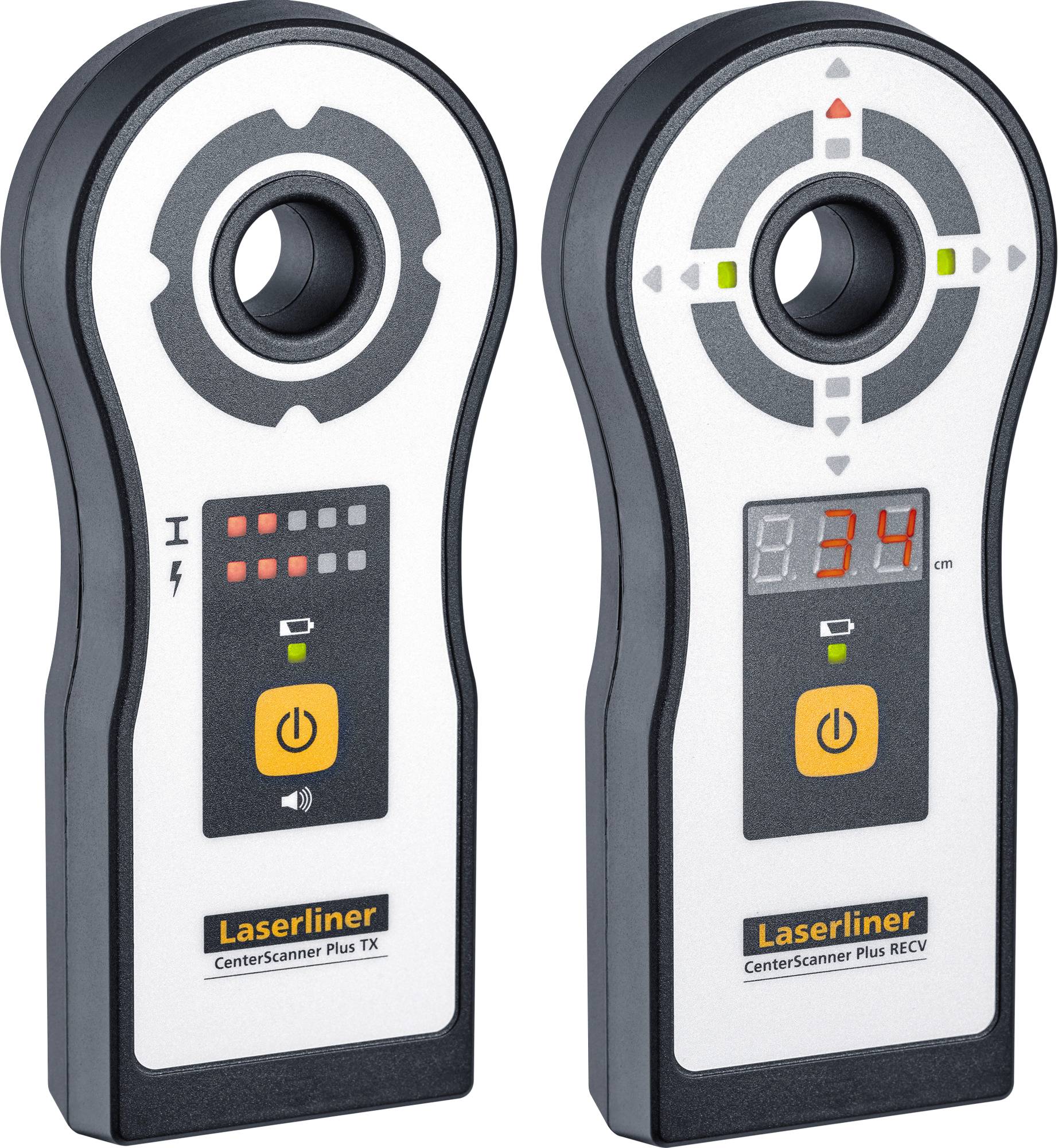 Laserliner CenterScanner Plus - Schwarz - Grau - -30 - 40 °C - -40 - 60 °C - 75 mm - 28 mm - 172 mm