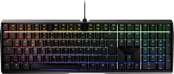 CHERRY MX Brown USB Gaming-Tastatur Deutsch, QWERTZ Schwarz