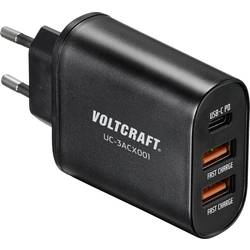 Image of VOLTCRAFT UC-3ACX001 VC-12231145 USB-Ladegerät Steckdose Ausgangsstrom (max.) 3000 mA 3 x USB, USB-C™ Buchse (Power