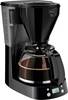 Melitta Easy Timer, Filterkaffeemaschine, 1,25 l, Gemahlener Kaffee, 1050 W, Schwarz