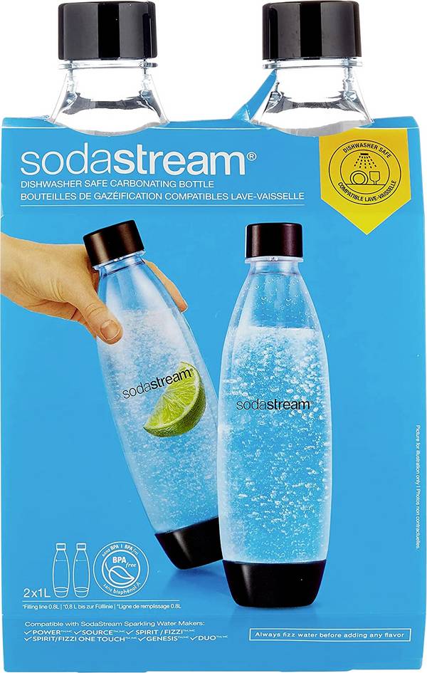 Kunststoffflasche Duo 1l 2St.