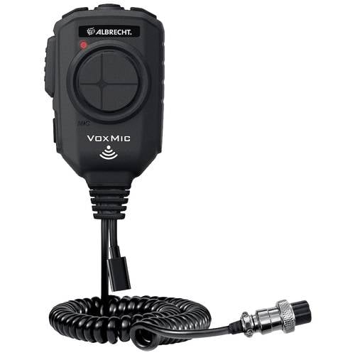 VOX Mikrofone Albrecht Albrecht VOX Mikrofon 4-polig Version 1 mit ANC, z.B. für Stabo CB-Funkgeräte 42120