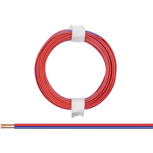 Thumbnail - Donau Elektronik 114-02 Litze 2 x 0.08 mm² Rot-Blau 5 m