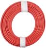 Donau Elektronik 125-010 Litze 1 x 0.25 mm² Rot 10 m
