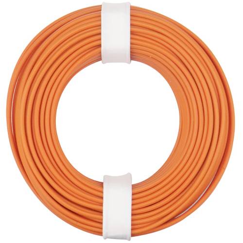 Thumbnail - Donau Elektronik 125-017 Litze 1 x 0.25 mm² Orange 10 m