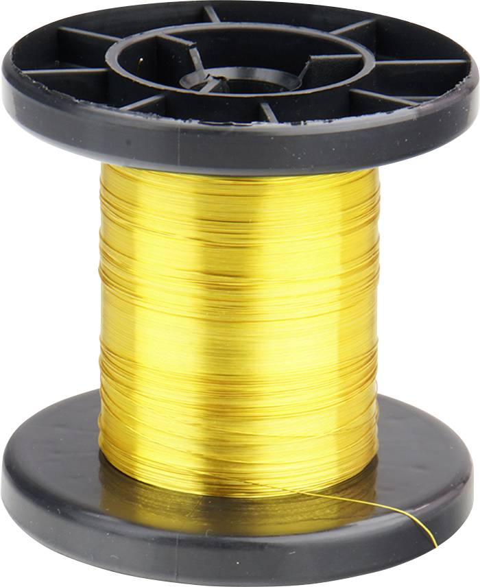 Donau Elektronik Kupferlackdraht Außen-Durchmesser (inkl. Isolierlack)=0.15 mm 100 m
