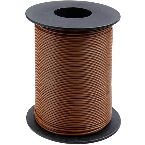 Donau Elektronik 125-S50-8 Litze 1 x 0.25 mm² Braun 50 m