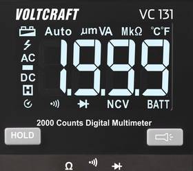 La nouvelle série de multimètre VC-100 avec un bel écran