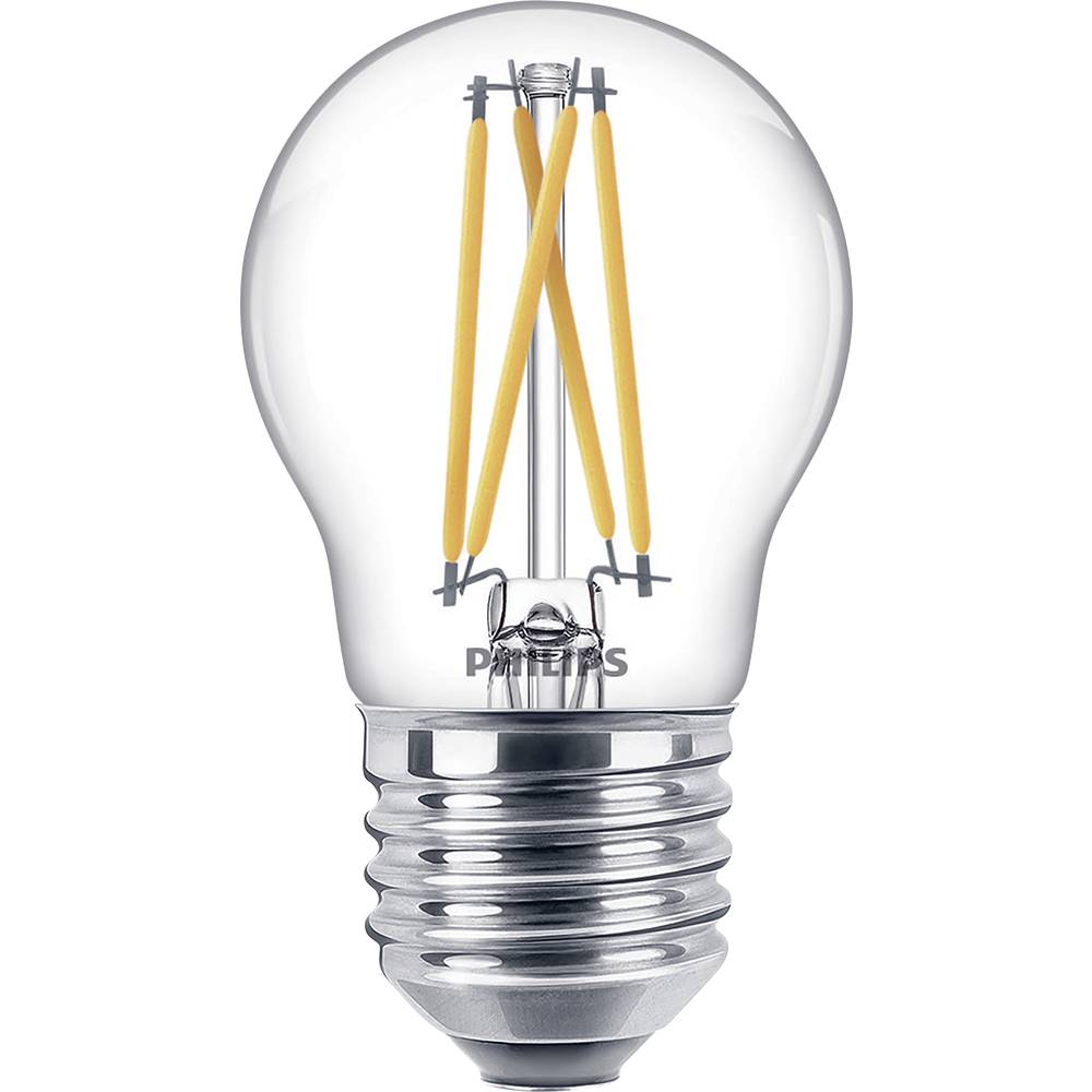 Philips Lighting 871951432441100 LED-lamp Energielabel D (A G) E27 Kogel 3.4 W = 40 W Warmwit (Ø x l