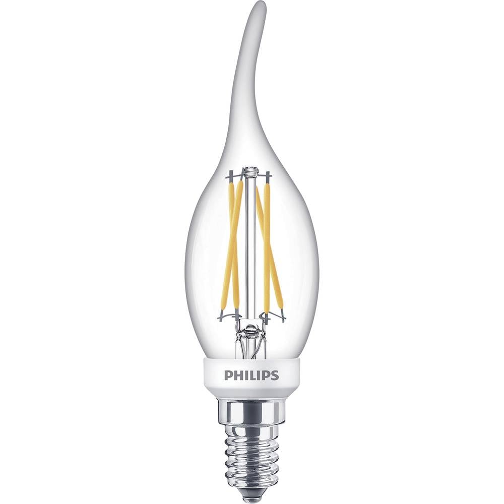 Philips Lighting 871951432437400 LED-lamp Energielabel D (A G) E14 Kaars 3.4 W = 40 W Warmwit (Ø x l