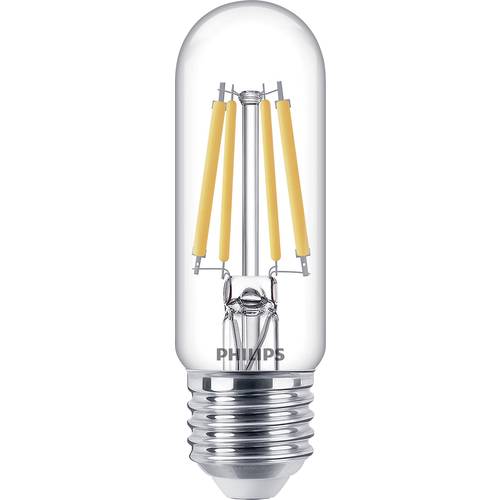 Thumbnail - Philips LED 871951436134800 LED EEK E (A - G) E27 Stabform 6.5 W = 60 W Naturweiß (Ø x L) 32 mm x 106 mm 1 St.
