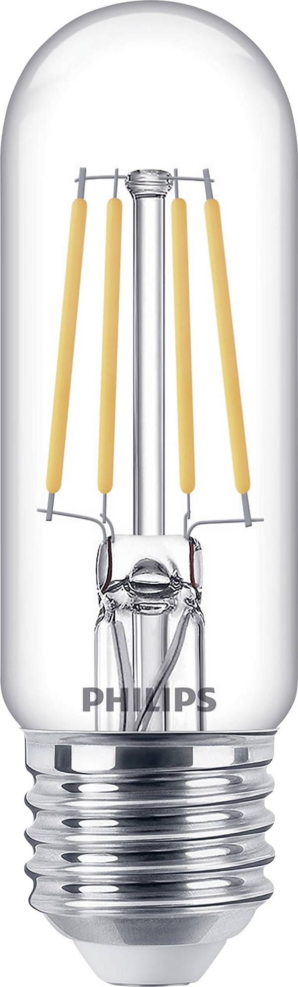 Philips LED 871951436136200 LED EEK F (A - G) E27 Stabform 4.5 W = 40 W Warmweiß (Ø x H) 32 mm x 106 mm  1 St.