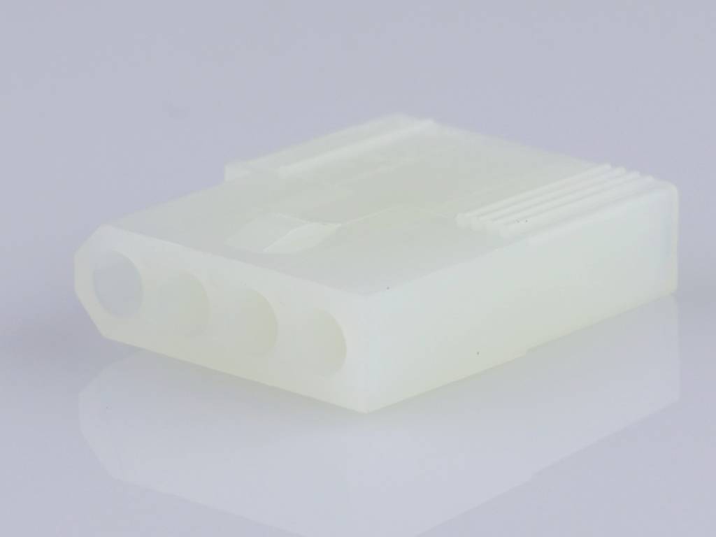 Molex Stiftgehäuse-Kabel Polzahl Gesamt 4 Rastermaß: 3.68 mm 03061042 1 St. Bag