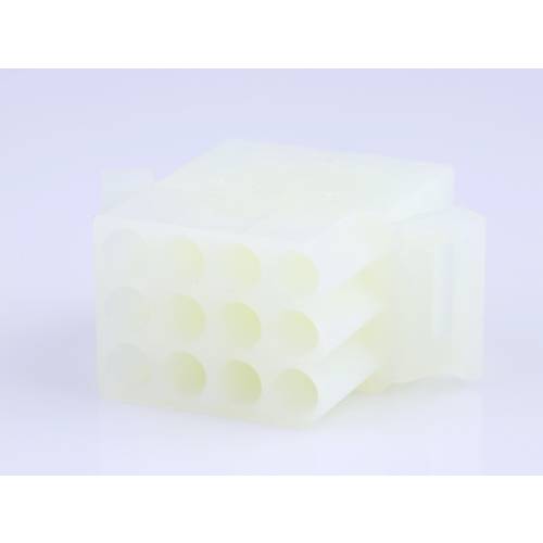 Molex Stiftgehäuse-Kabel Polzahl Gesamt 12 Rastermaß: 5.03 mm 03091121 1 St. Bag