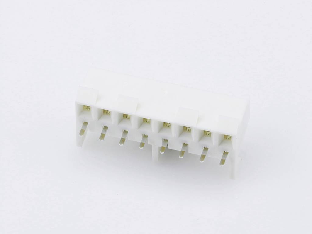 MOLEX 09484089 KK 396 PC Board Connector, Bottom Entry, Polyester Connector, 5.00µm Tin (Sn), 8