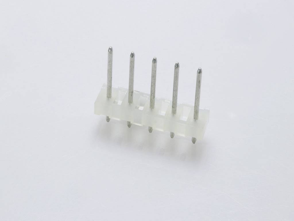 MOLEX 10081051 KK Header, Vertical, Round Pin, 5 Circuits, Tin (Sn) Plating, Pin Length 19.05mm