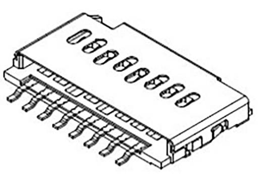 MOLEX 1051620001 2000 pcs 1.10mm Pitch microSD Card Header with Detect Pin, Height 1.45mm, Lead