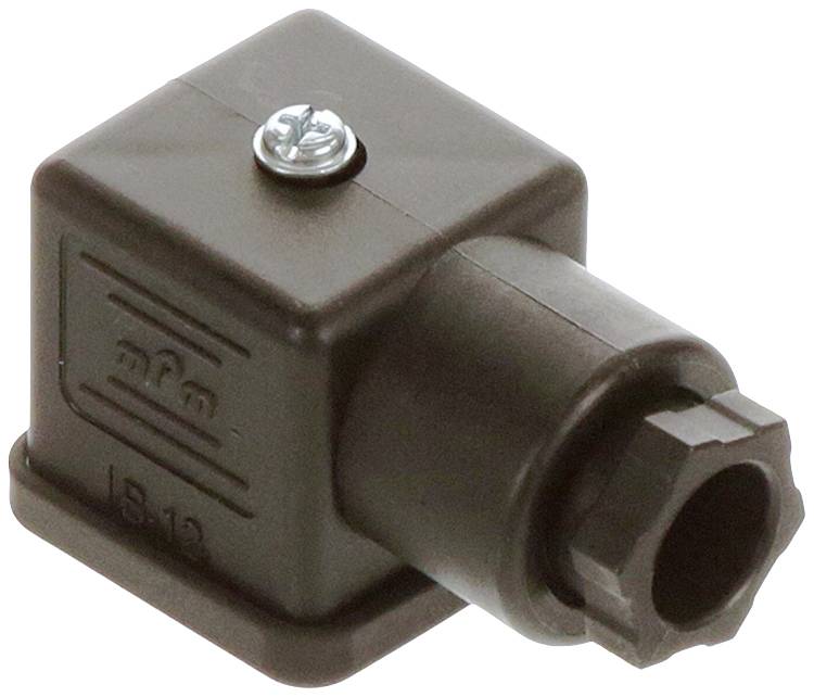 MOLEX 1210230341 mPm DIN Valve Connector, Form A-18mm, PG9 Internal Threads, 3 Pole Plus Ground