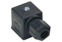 MOLEX 1212010038 mPm DIN Valve Connector, Form A-18mm, External Thread, 3 Pole Plus Ground Term