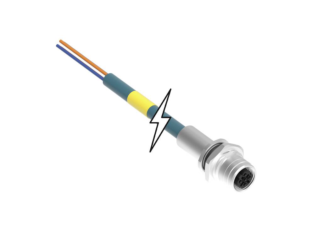 Molex 1300540012 Sensor-/Aktor-Steckverbinder, konfektioniert Buchse 0.20 m Polzahl Sensoren: 4 1 St.