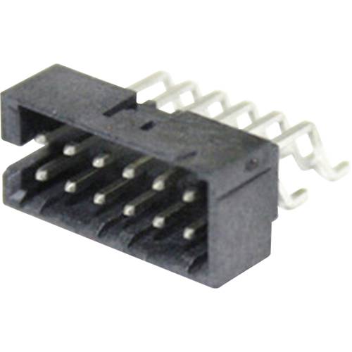 Molex 1511200404 Stiftleiste mit Verriegelung Rastermaß: 2 mm Polzahl Gesamt: 4 Anzahl Reihen: 2 1 St. Tape on Full reel