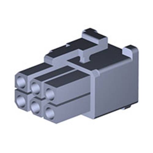 Molex Buchsengehäuse-Kabel Polzahl Gesamt 6 Rastermaß: 4.8 mm 15311062 1 St. Bag