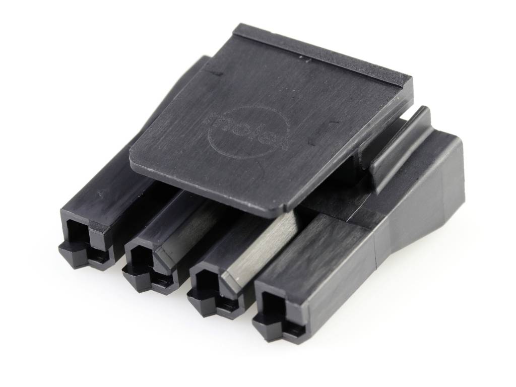 Molex Buchsengehäuse-Kabel Polzahl Gesamt 4 Rastermaß: 7.5 mm 1726722004 1 St. Carton