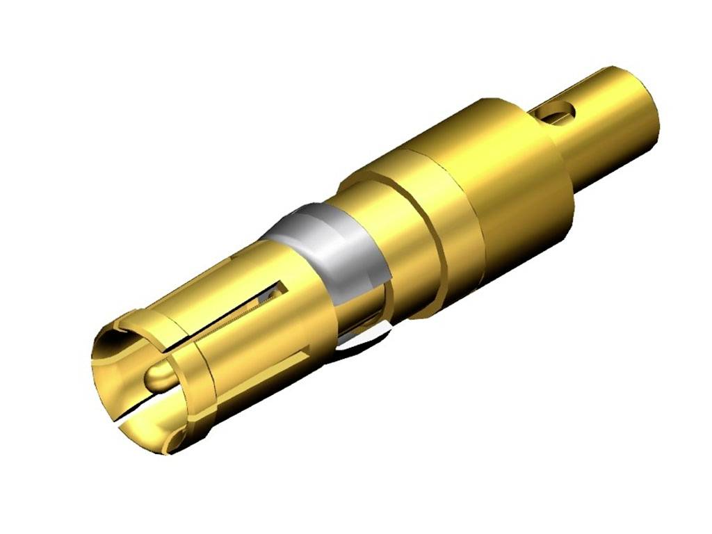 MOLEX 1731120047 FCT Coaxial Contact, Female, Straight, Solder Cable Termination, 50 Ohms, 1.30