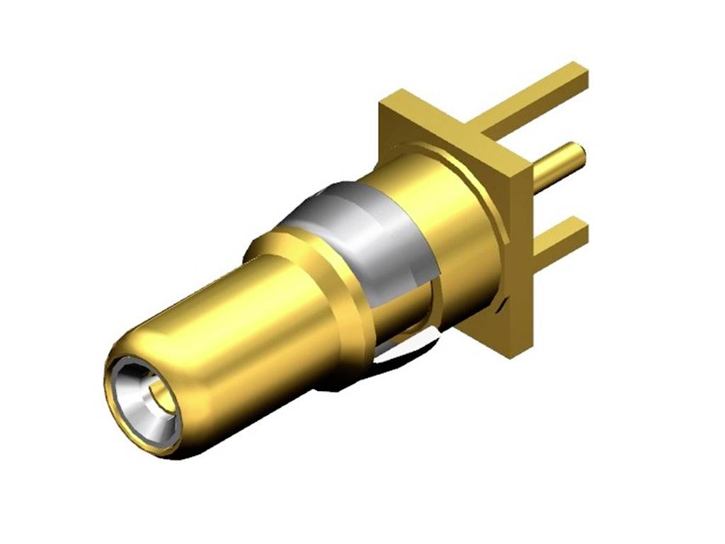 MOLEX 1731120048 FCT Coaxial Contact, 3 Pins, Male, Straight, PCB Through Hole, 50 Ohms, 1.30µm