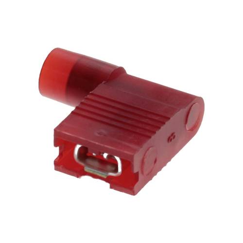 Molex 190060005 Flachsteckhülse inkl. Crimphülse Steckbreite: 4.75 mm Steckdicke: 0.51 mm Vollisoliert Rot 1 St. Bag