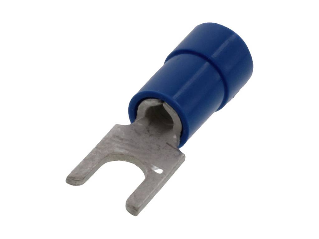 MOLEX 191310023 InsulKrimp Block Spade Tongue Terminal for 14 to 16 AWG Wire, Stud Size 6 (M3.5