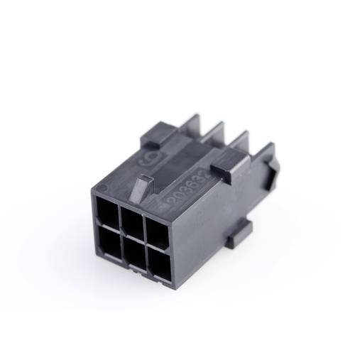 Molex Buchsengehäuse-Kabel Polzahl Gesamt 6 Rastermaß: 3 mm 2036320601 1 St. Bag