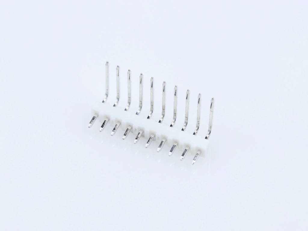 MOLEX 22052101 KK 254 Wire-to-Board Header, Single Row, Right-Angle, 10 Circuits, PA Polyamide