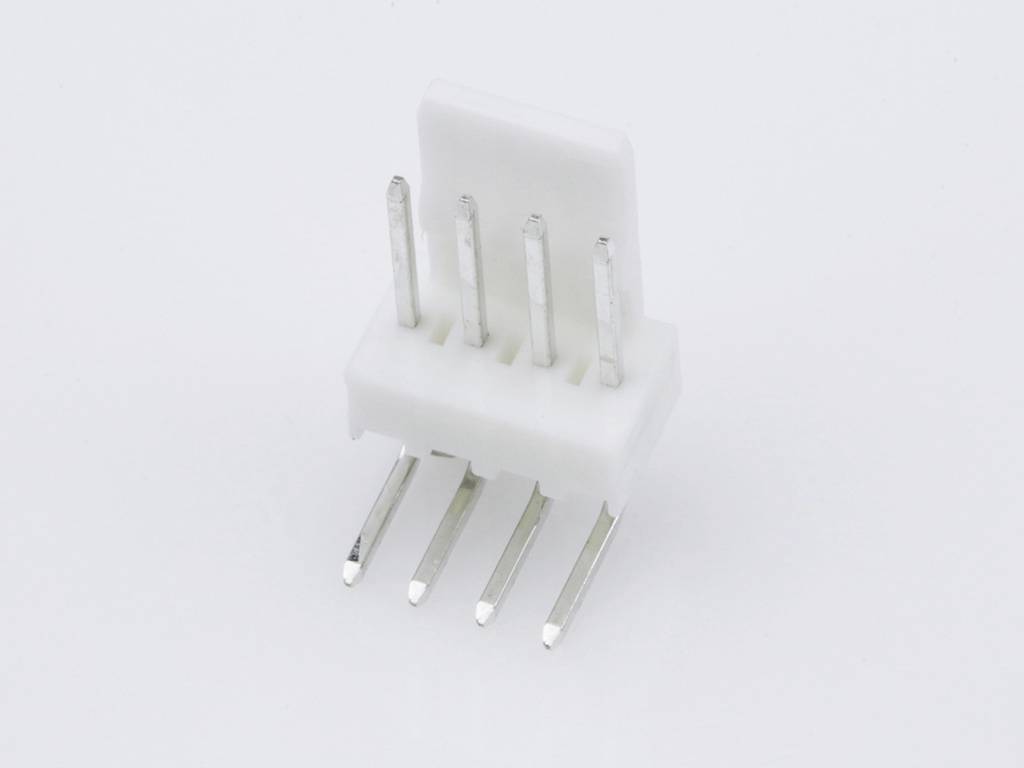 MOLEX 22057048 KK 254 Wire-to-Board Header, Right-Angle, with Friction Lock, 4 Circuits