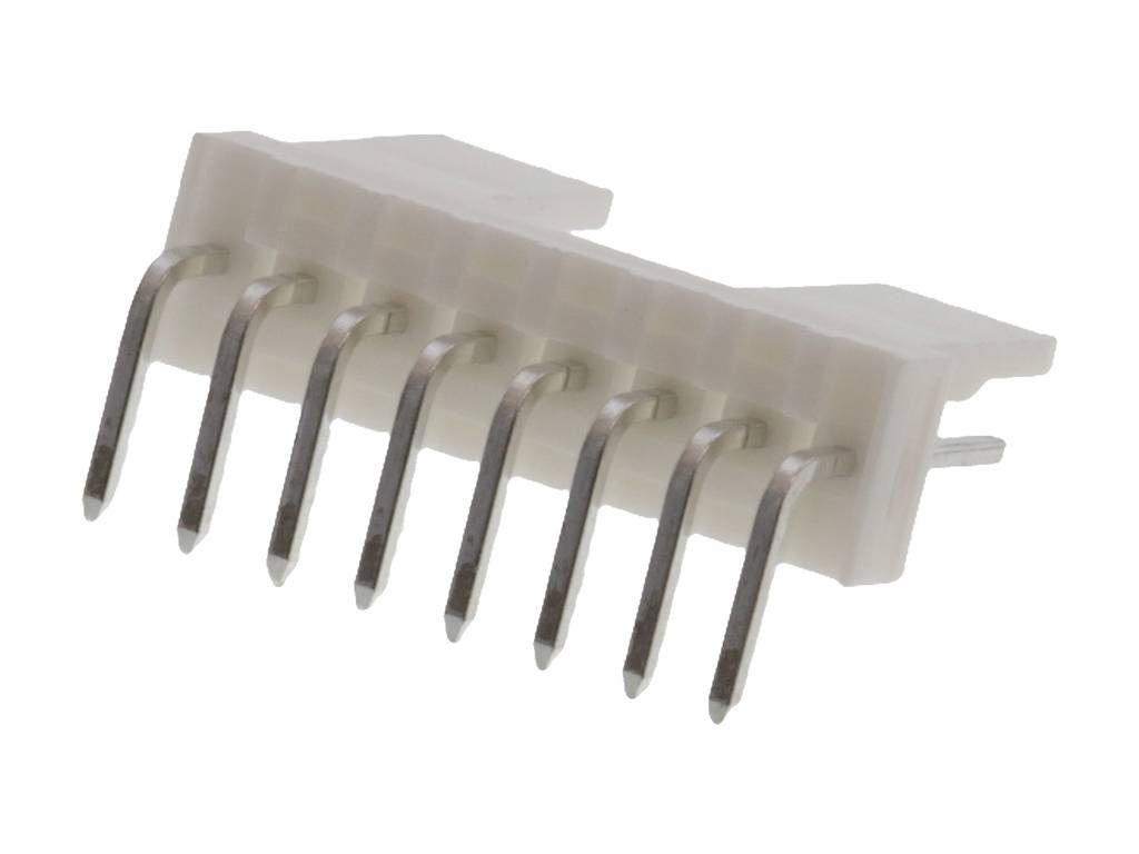 MOLEX 22057088 KK 254 Wire-to-Board Header, Right-Angle, with Friction Lock, 8 Circuits