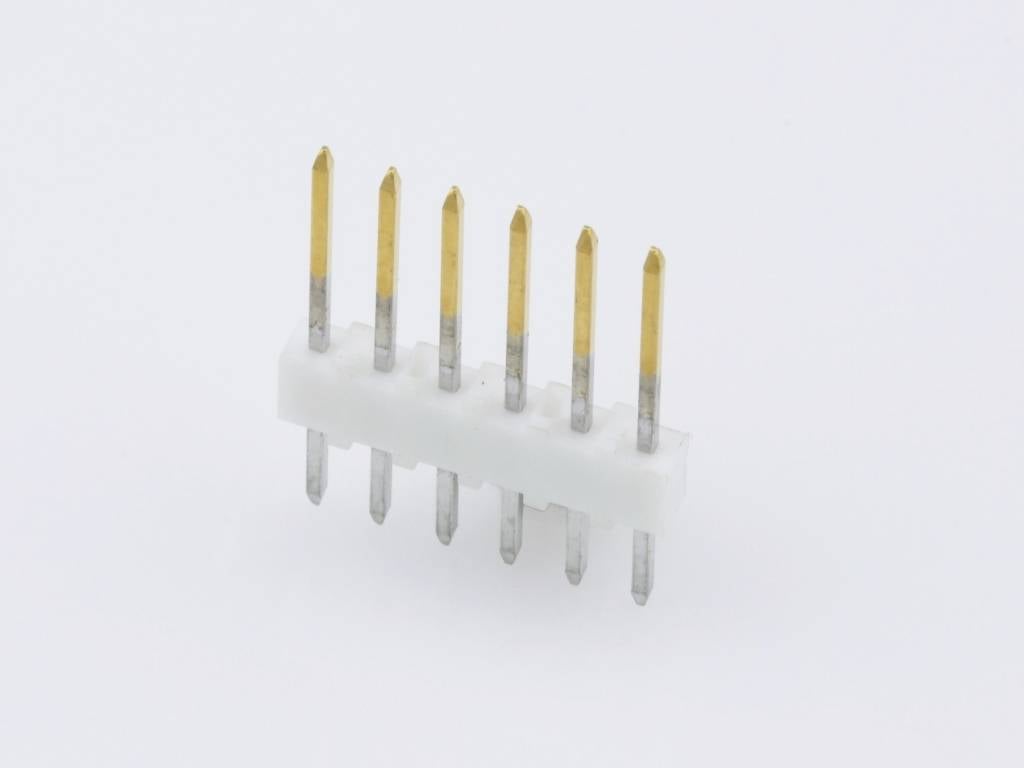 MOLEX 22102061 KK 254 Wire-to-Board Header, Single Row, Vertical, 6 Circuits, PA Polyamide Nylo