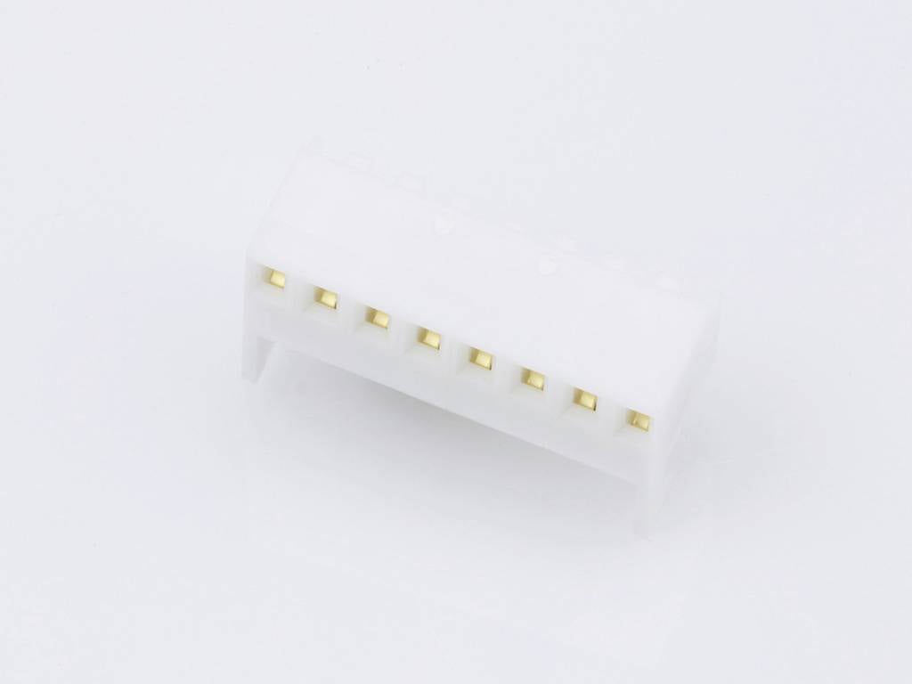 MOLEX 22162080 KK 254 PC Board Connector, Right-Angle, End-to-End Stackable, 0.38µm Gold (Au),