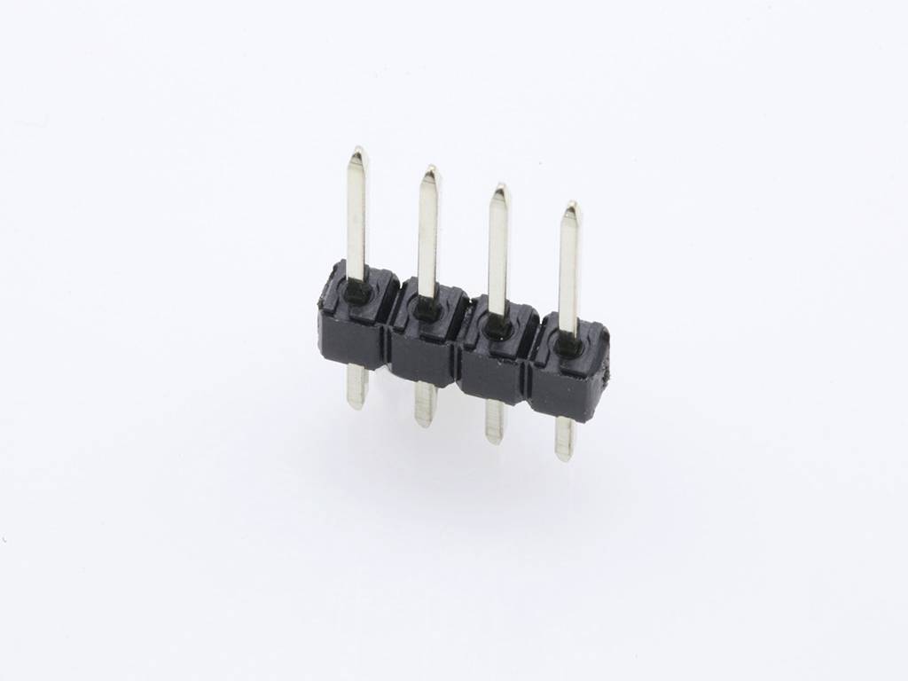 MOLEX 22284040 KK 254 Breakaway Header, Vertical, 4 Circuits, Tin (Sn) Plating, Mating Pin Leng