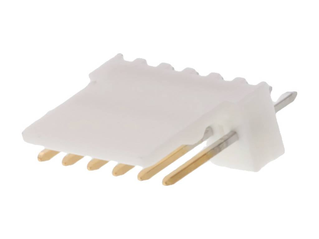 MOLEX 22292061 KK 254 Wire-to-Board Header, Vertical, with Friction Lock, 6 Circuits, Gold (Au)