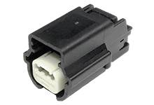 MOLEX 314033100 2.54mm MX64 Sealed Single Row Crimp Housing, MX64 Terminal, Black, 3 Circuits,