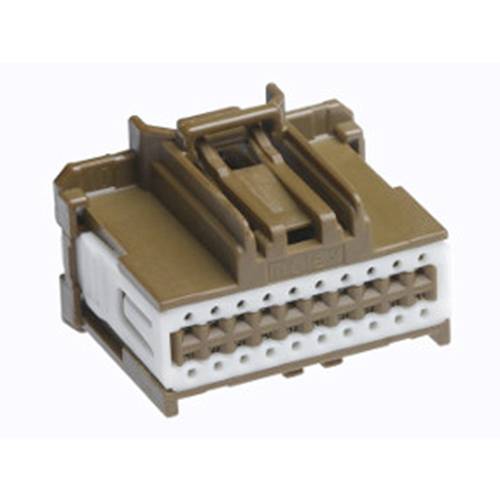 Molex Buchsengehäuse-Kabel Polzahl Gesamt 20 Rastermaß: 2.54 mm 347290202 1 St. Tray