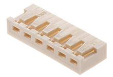 MOLEX 350220004 2.50mm Pitch, Board-In Crimp Housing, Single Row, Right-Angle and Vertical, 4 C