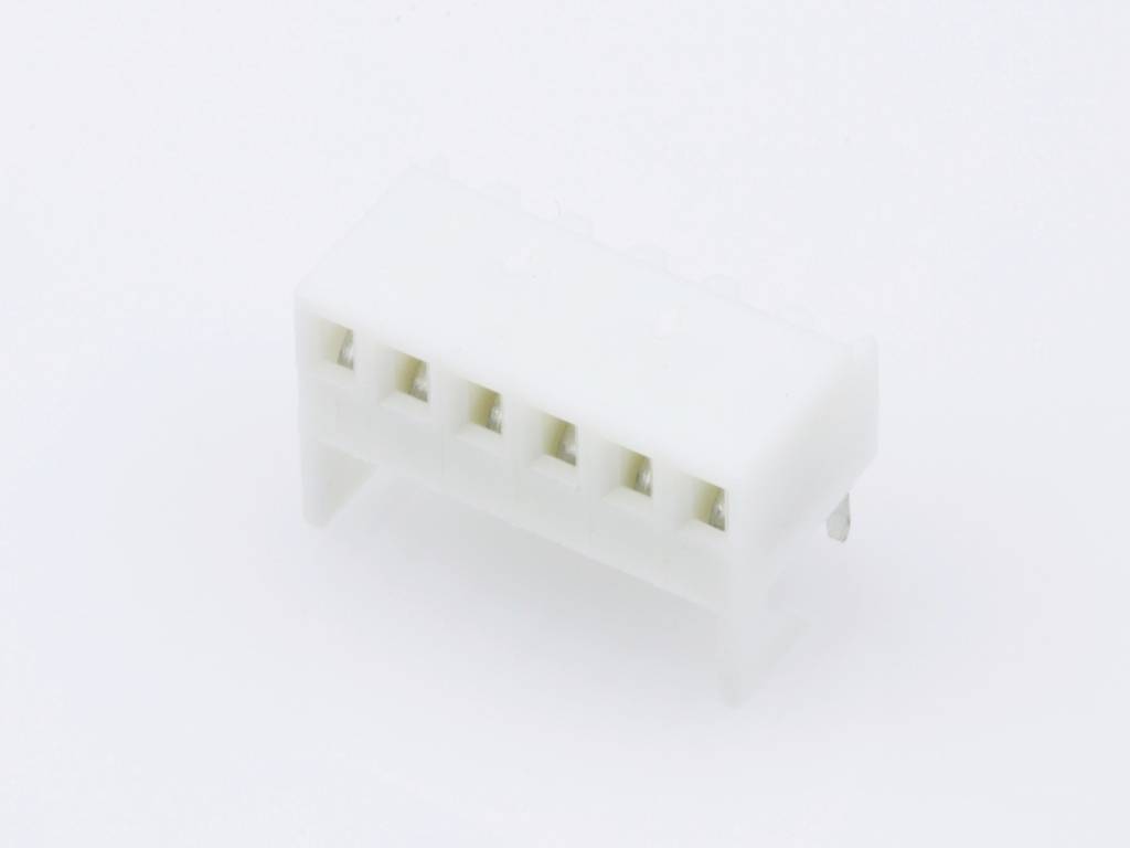 Molex 38001336 Female header, inbouw (standaard) Totaal aantal polen: 6 Rastermaat: 2.54 mm Inhoud: 1 stuk(s) Tray
